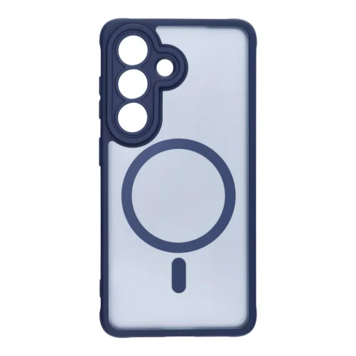 Samsung Galaxy S26 tok Full Matte Mag Cover kompatibilis MagSafe technológiával kék - 1