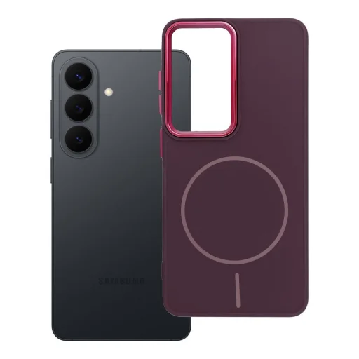 Samsung Galaxy S26 puzdro FRAME MAG COVER kompatibilné s funkciou MagSafe fialové - 5