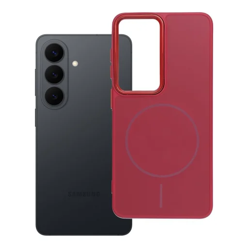 Puzdro Samsung Galaxy S26 FRAME MAG COVER, magenta - 5