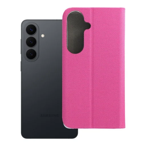 Samsung Galaxy S26 puzdro SENSITIVE knižkové puzdro svetloružové - 13
