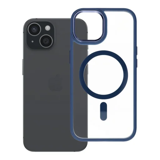 Puzdro na iPhone 15 ROAR MAG BUMPER tmavomodré - 7
