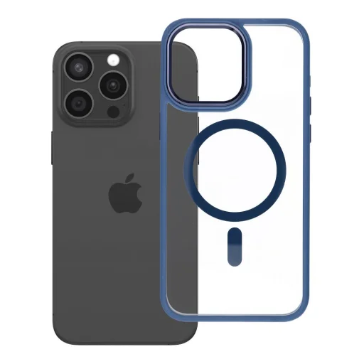 iPhone 15 Pro Max puzdro ROAR MAG BUMPER kompatibilné s MagSafe tmavomodré - 7