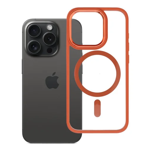 iPhone 15 Pro ROAR puzdro MAG BUMPER oranžové - 1