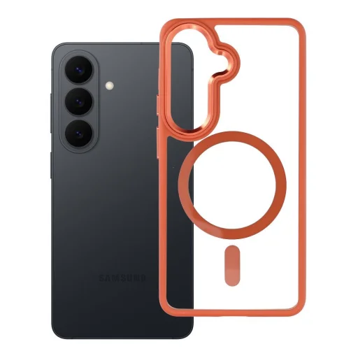 Samsung Galaxy S26 ROAR puzdro MAG BUMPER, kompatibilné so systémom MagSafe, oranžové - 8