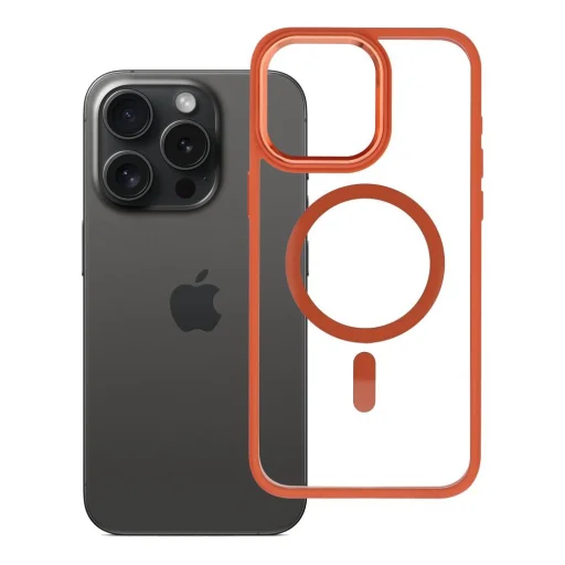 iPhone 15 Pro Max ROAR MAG BUMPER oranžové puzdro - 1