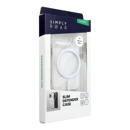 iPhone 16 Pro tok ROAR tok SLIM DEFENDER kompatibilis MagSafe-fel átlátszó - 2