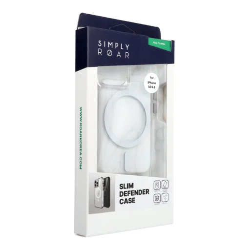 iPhone 16 SLIM DEFENDER puzdro ROAR kompatibilné s MagSafe priehľadné - 3