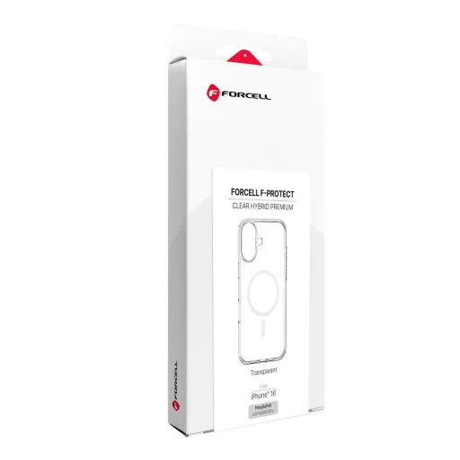 iPhone 16 Forcell F-Protect Clear Hybrid Premium priehľadné puzdro kompatibilné s MagSafe - 10