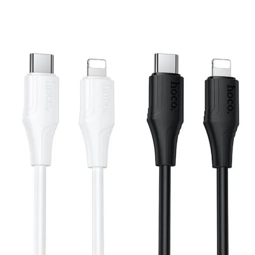 USB-C - Lightning kábel Hoco X124, 27W, 1m, čierny - 9