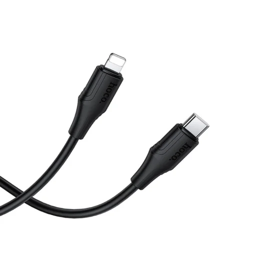 USB-C - Lightning kábel Hoco X124, 27W, 1m, čierny - 3
