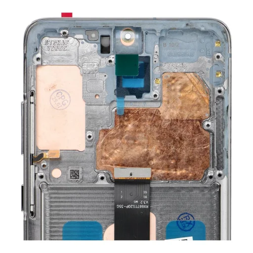 Samsung S20 Plus LCD displej sivý SOFT OLED s rámom - 2