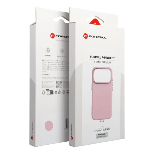 iPhone 16 Pro Forcell F-Protect Frame Premium MagSafe kompatibilný ružový kryt - 9