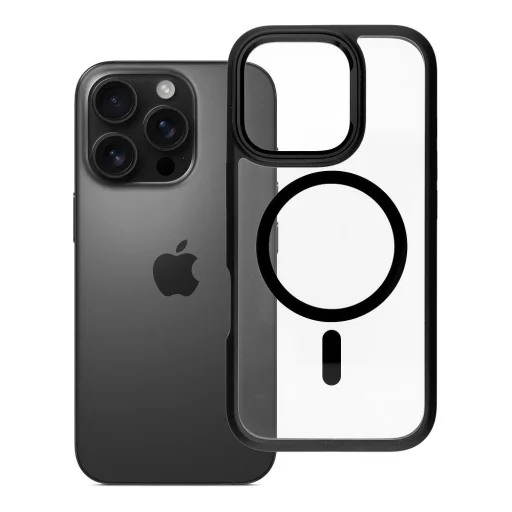 iPhone 16 Pro puzdro ROAR MAG BUMPER čierne - 1