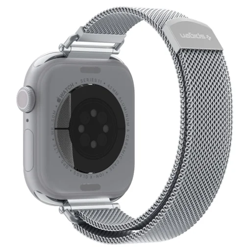 Spigen Wbm4 Band Apple Watch 8 / 9 / 10 / 11 / Se (40 / 41 / 42 Mm) Silver - 3