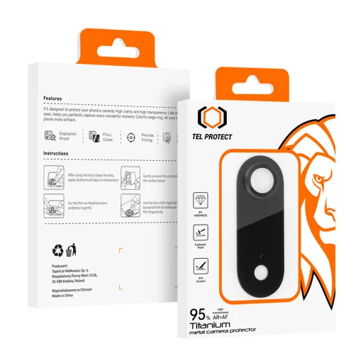 Ochranné sklo Tel Protect 95% AR+AF celokovová ochrana fotoaparátu pre iPhone 17 Air čierny (kamerový ostrovček) - 9