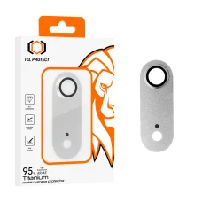 Tvrdené sklo Tel Protect 95% AR+AF Celokovový chránič kamery pre iPhone 17 Air strieborné (kamerový ostrovček) ochranné sklo