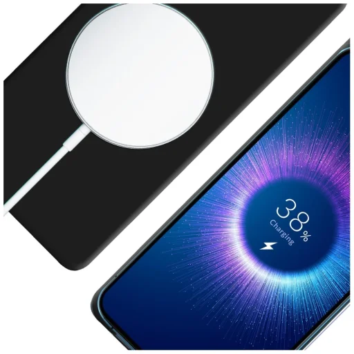 Samsung Galaxy S26 Ultra tok, 3MK Hardy MagSilicone fekete tok - 7