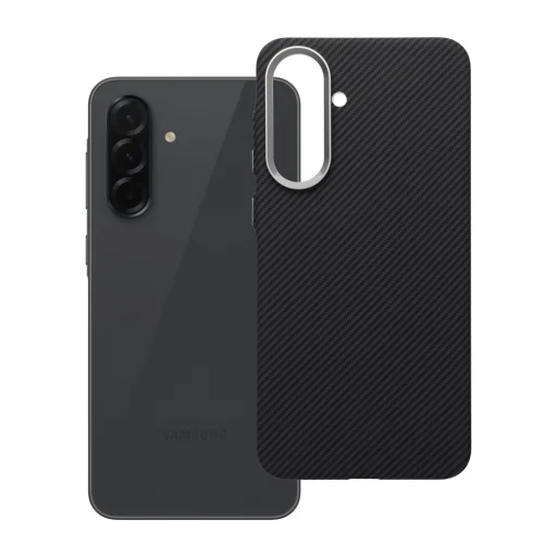 Samsung Galaxy A36 tok Kevlar kompatibilis MagSafe fekete tok - 7