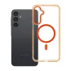 Samsung Galaxy A16 FRAME CLEAR HYBRID MAG COVER puzdro hermes oranžová, thumbnail