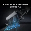 Deerma - Bezdrôtový vysávač na mokré a suché vysávanie (VX100 Ultra) - 20 000 Pa, umývanie horúcou vodou, sušenie vzduchom pri 100 °C, proti zamotávaniu - čierny thumbnail