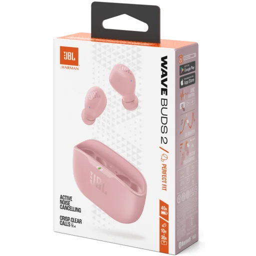 JBL Wave Buds 2, ružová JBLWBUDS2PIK - 10