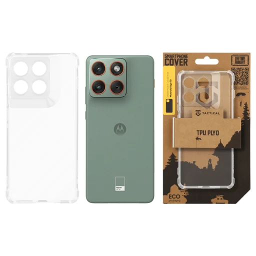 Tactical TPU Plyo kryt Motorola Edge 70 priehľadný kryt - 3