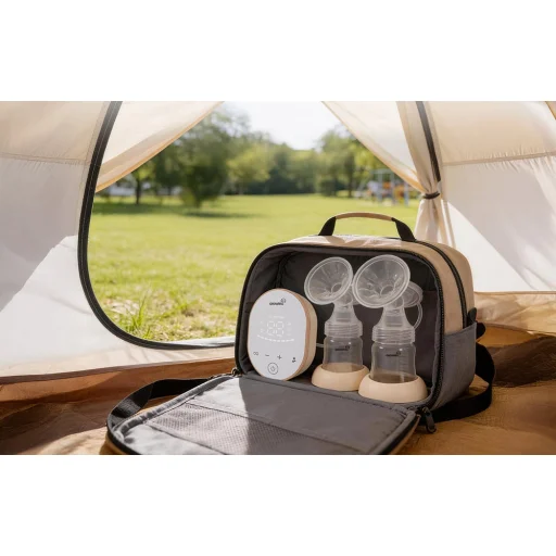 Grownsy kettős mellszívó rózsaszín (EBP02) - 7