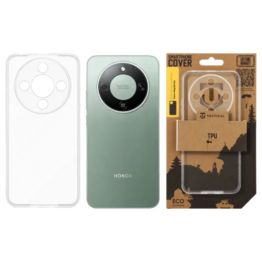 Tactical TPU tok az Honor Magic8 Lite készülékhez átlátszó - 3