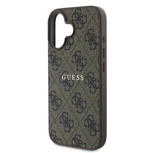 Guess PU 4G Classic Logo MagSafe tok iPhone 16 Plus Barna tok - 5