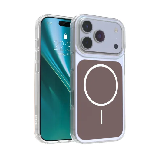 iPhone 17 Pro Etteri puzdro Skrytá perla hnedé - 1