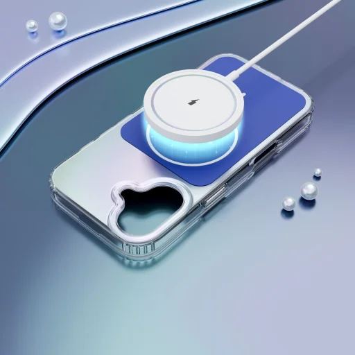 iPhone 17 Etteri Hidden Pearl tmavomodré puzdro - 6