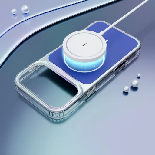 iPhone 17 Pro Etteri Hidden Pearl puzdro tmavomodré puzdro - 6