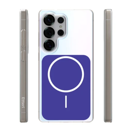 Samsung Galaxy S25 Ultra tok Etteri Hidden Pearl sötétkék tok - 3