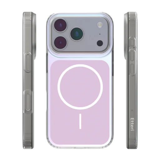 iPhone 17 Pro Etteri Hidden Pearl tok 6,3" rózsaszín tok - 3