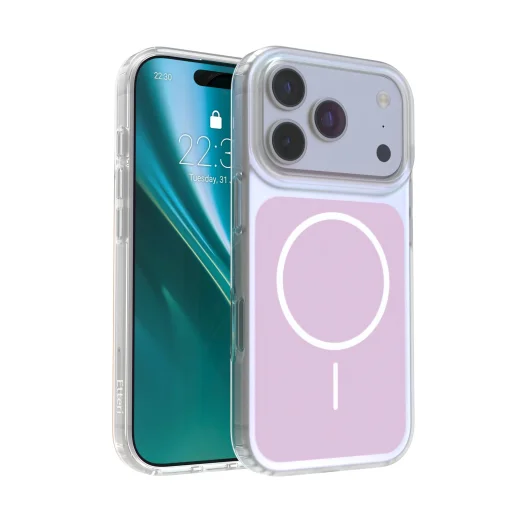 iPhone 17 Pro Etteri Hidden Pearl tok 6,3" rózsaszín tok - 1