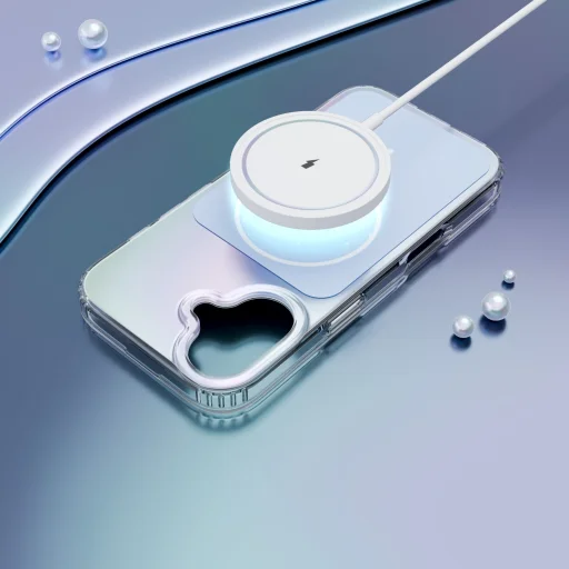 iPhone 17 Etteri Hidden Pearl puzdro 6,3" svetlomodré - 6