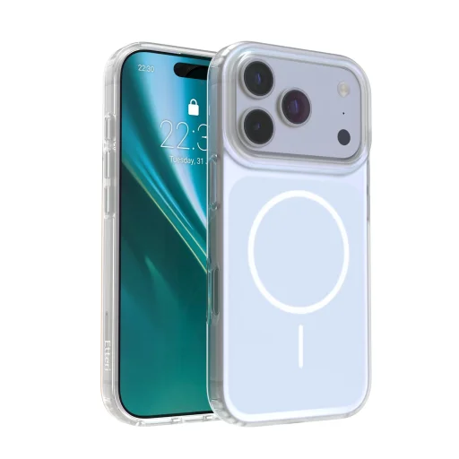 iPhone 17 Pro Etteri Hidden Pearl puzdro svetlomodré - 1