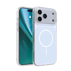 iPhone 17 Pro Max tok Etteri Hidden Pearl tok világoskék