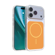 iPhone 17 Pro Etteri Hidden Pearl puzdro oranžové