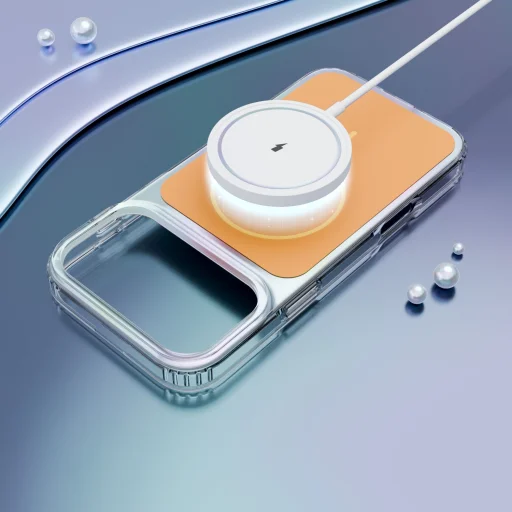 iPhone 17 Pro Max Etteri Hidden Pearl tok narancssárga - 6