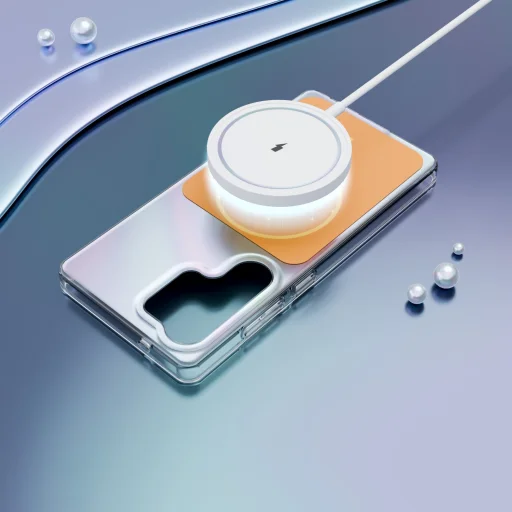 Samsung Galaxy S25 Ultra Etteri Hidden Pearl puzdro oranžové - 6