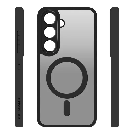 Samsung Galaxy A57 5G Etteri Matt Mag čierne puzdro - 3
