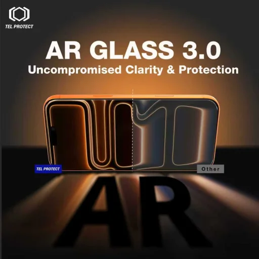 Tvrdené sklo Tel Protect 10X AR 3.0 AntiReflective Titanium pre Samsung Galaxy S24 Ultra - 5