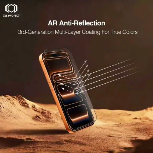 Tvrdené sklo Tel Protect 10X AR 3.0 AntiReflective Titanium pre Samsung Galaxy S24 Ultra - 6