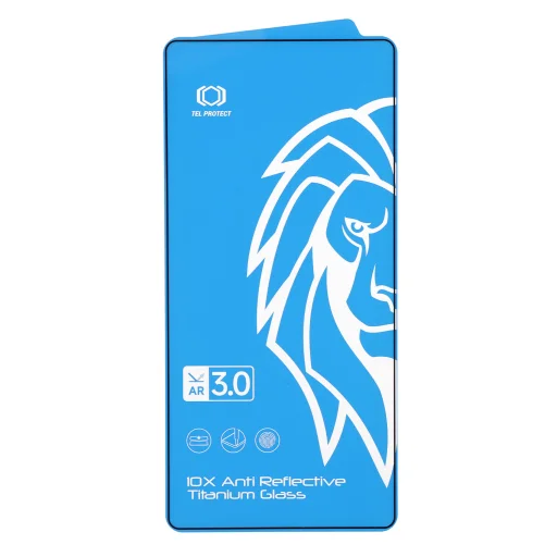 Tvrdené sklo Tel Protect 10X AR 3.0 Antireflexné Titánové na Samsung Galaxy S25 Ultra (obálka) - 3