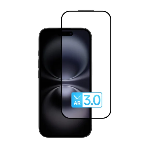 Tvrdené sklo Tel Protect 10X AR 3.0 AntiReflective Titanium iPhone 16 Pro/17 ochranné sklo - 2