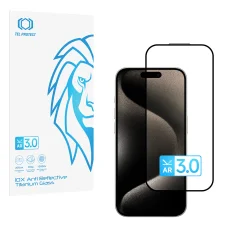 Tvrdené sklo Tel Protect 10X AR 3.0 AntiReflective Titanium pre iPhone 15 Pro Max