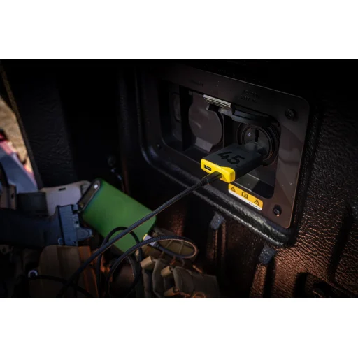 Tactical Minimi GaN 45W sieťový USB-C nabíjací adaptér - 6