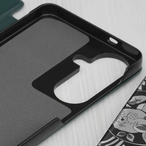 Techsuit - Séria eFold - Samsung Galaxy S26 - Tmavozelené puzdro - 3