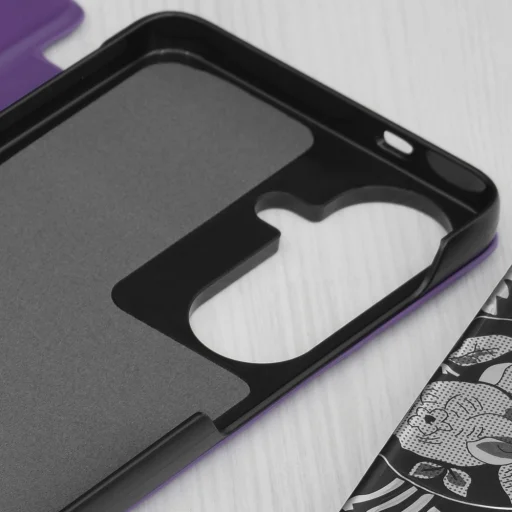 Techsuit - Séria eFold - Samsung Galaxy S26 - Fialové puzdro - 3